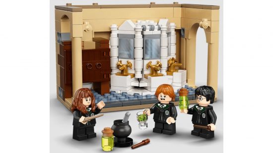 Harry Potter Lego sets - Moaning Myrtles bathroom and the polyjuice potion incident.