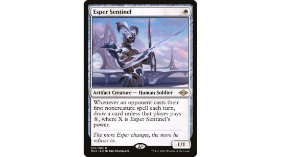 MTG artifact creatures - The MTG card Esper Sentinel