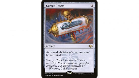 MTG card Cursed Idol