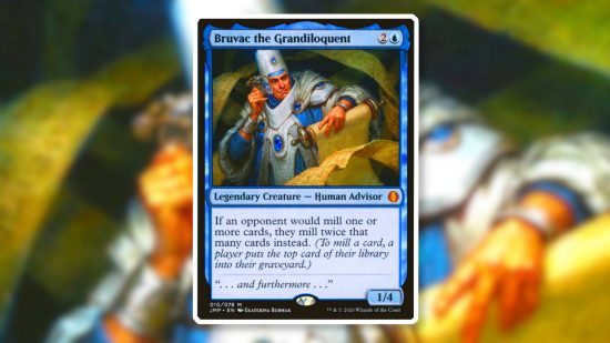 MTG Ravnica Remastered - Wizards of the Coast image of Magic: The Gathering card, Bruvac the Grandiloquent