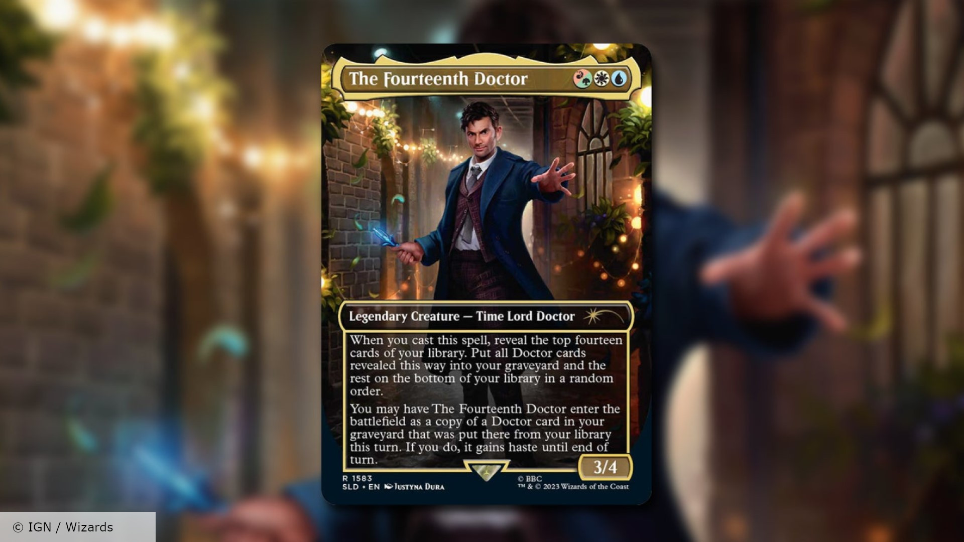 Here's every legendary Doctor card from Magic: The Gathering's