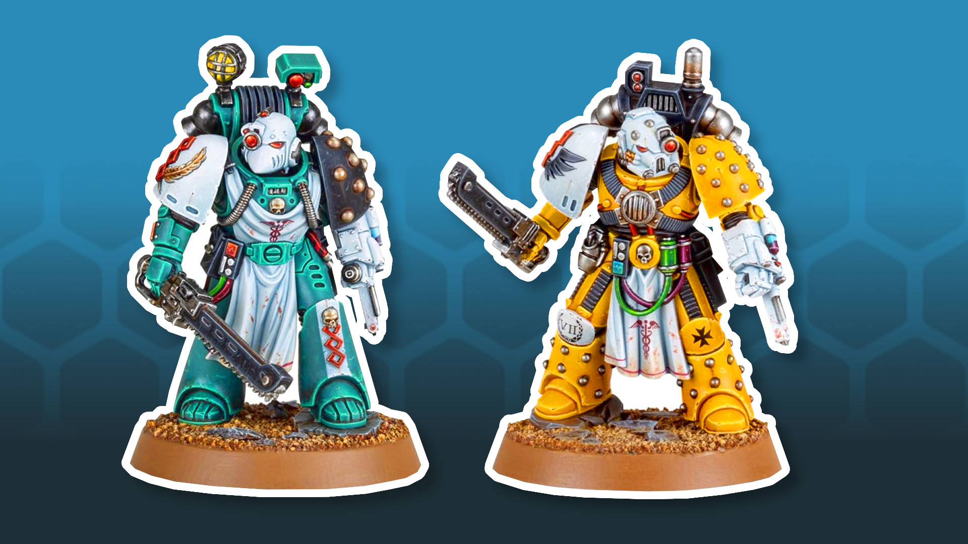 Warhammer Horus Heresy adds two Space Marine Apothecary models