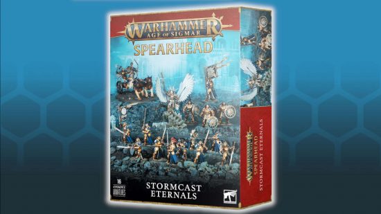 Age of Sigmar army bundle Stormcast Eternals Spearhead box cover
