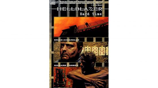 Cover illustration for one of the best DC Comics, Hellblazer: Hard Time