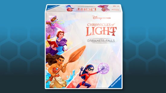 Ravensburger image of Chronicles of Light: Darkness Falls, a Disney board game