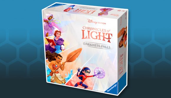 Ravensburger image of Chronicles of Light: Darkness Falls, a Disney board game