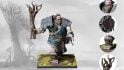 The Nord Jotnar from Conquest, a humanlike giant wielding a treestump, would make a good DnD miniature
