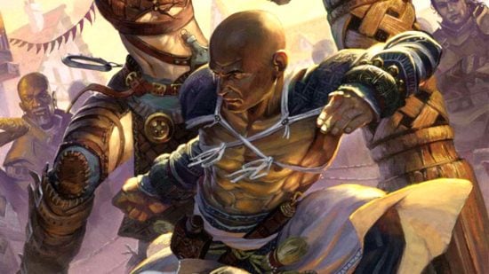 DnD monk subclasses - Monk dodging under a grapple