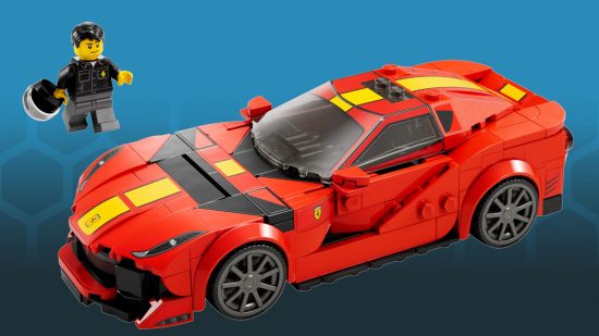 Ferrari 812 Competizione, one of the best easy Lego builds