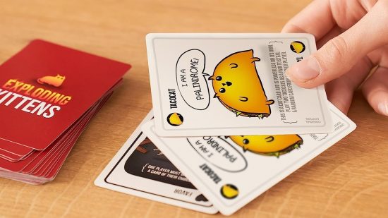 Tacocat cards from Exploding Kittens
