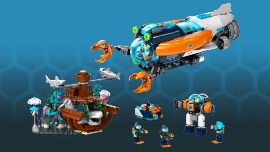 Deep Sea Explorer Submarine, one of the best Lego City sets