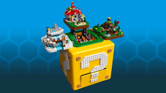 Lego Question Mark Block, one of the best Lego Mario set