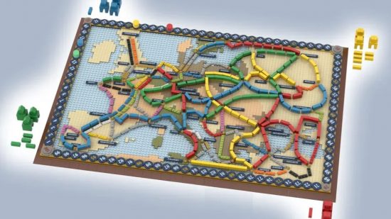 Lego Ticket to Ride Ideas design by GingerMeister