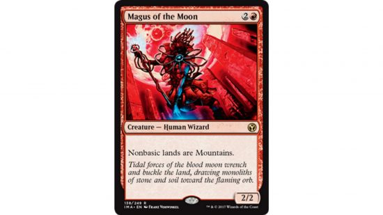 Magic The Gathering price spike magus of the moon card