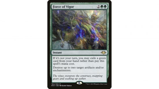Magic The Gathering price spike force of vigor