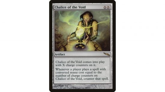 MTG banlist - The Magic: The Gathering card Chalice of the Void