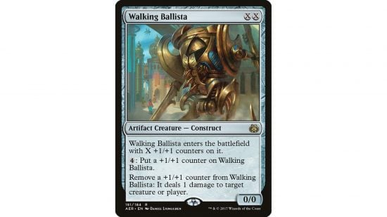 MTG banlist - The Magic: The Gathering card Walking Ballista
