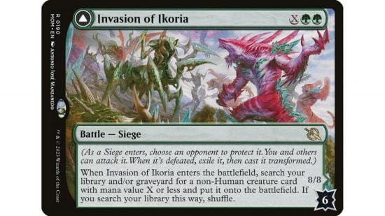 MTG Battle card Invasion of Ikoria