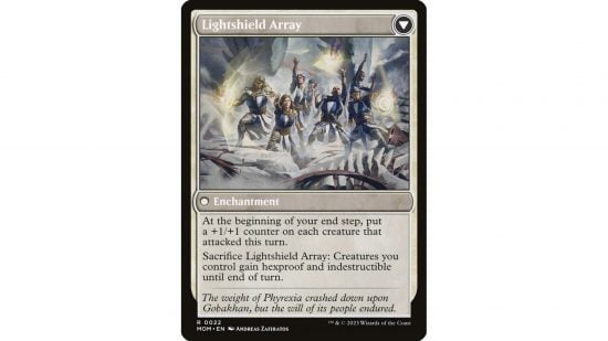 MTG Battle card Lightshield Array