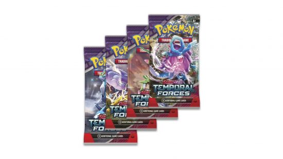 Pokemon TCG expansion Temporal Forces boosters