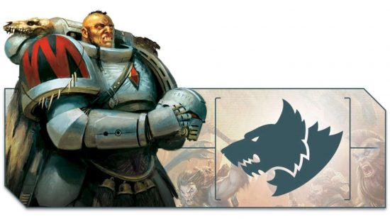 Warhammer 40k balance dataslate - a Space Wolves sergeant