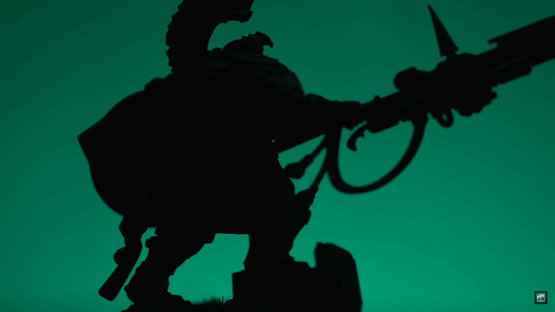 Warhammer Minis 2024 silhouette - Adeptus Custodes character