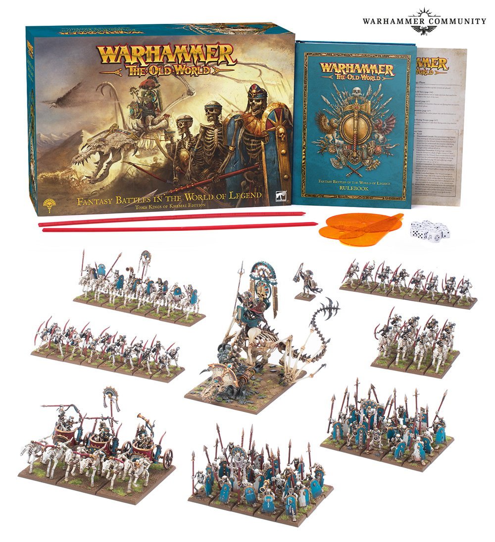 Warhammer The Old World starter set Tomb Kings
