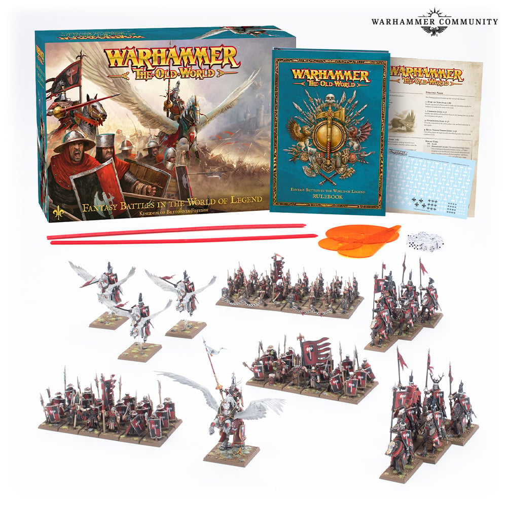 Warhammer The Old World starter set Kingdom of Bretonnia