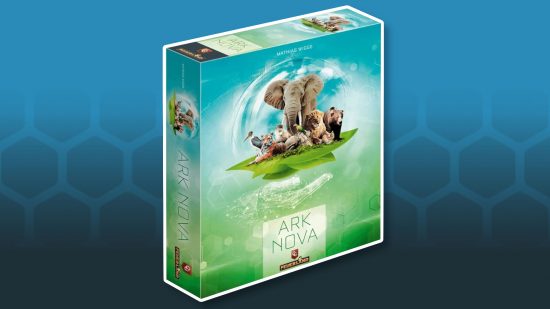 Wyrmspan board games dragon reskin - photo of the box for Ark Nova