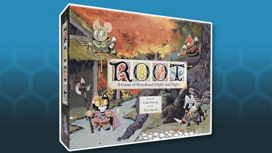 Wyrmspan board games dragon reskin - photo of the box for Root