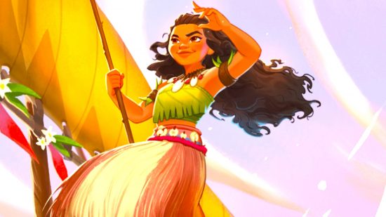 Disney Lorcana banlist - Ravensburger art of Disney Princess Moana
