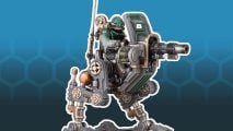 Solar Auxilia Hermes light sentinel - a scarcely armored Imperial Guard war walker