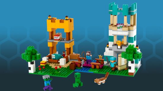 The Crafting Box 4.0, one of the best Lego Minecraft sets