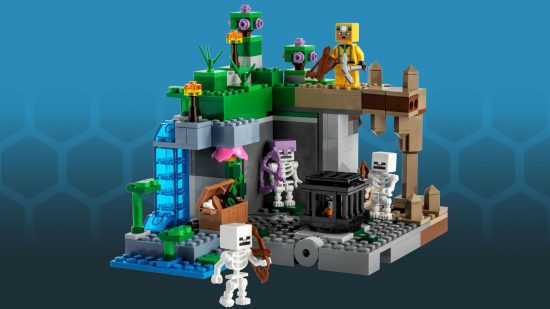 The Skeleton Dungeon, one of the best Lego Minecraft sets