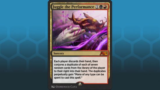 MTG Arena Alchemy spoiler, Juggle the Performance