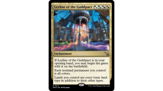 The MTG card Leyline of the Guildpact