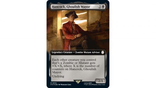 The MTG card Mayor Hancock