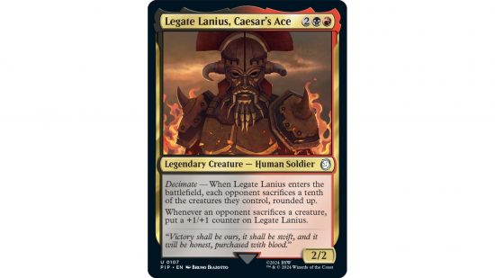 The MTG card Legate Lanius