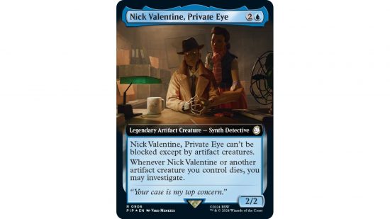 The MTG card Nick Valentine