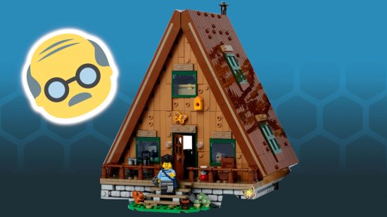 Lego set A-Frame Cabin