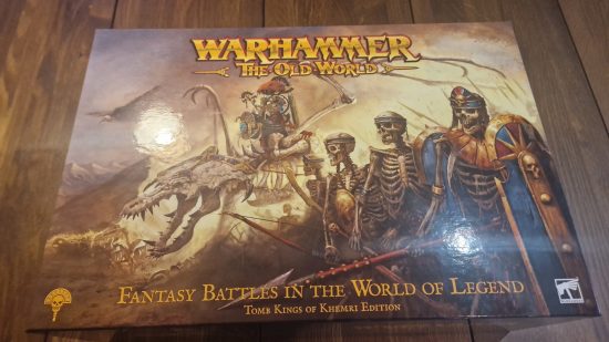 Warhammer Tomb Kings The Old World guide - Wargamer image showing the Tomb Kings of Khemri launch set box art