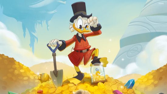 Disney Lorcana starter decks - Ravensburger art of Scrooge McDuck