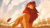 Simba the Lion King,, from Disney Lorcana