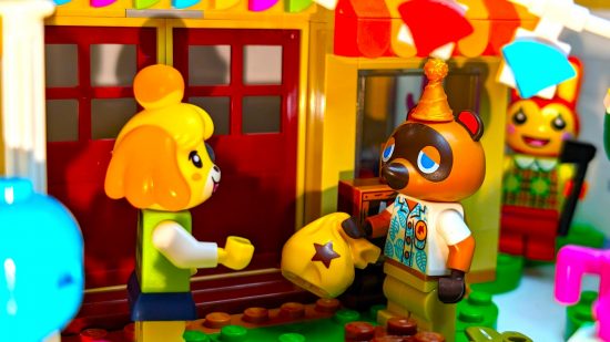 Lego Animal Crossing set, Nook's Cranny and Rosie's House