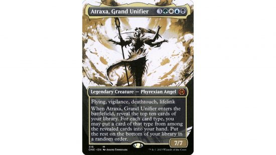 The MTG card Atraxa Grand Unifier
