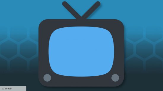 Charades ideas - Twitter emoji art of a television