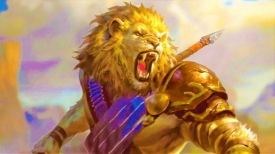 DnD subclasses - Wizards of the Coast art of a Leonin