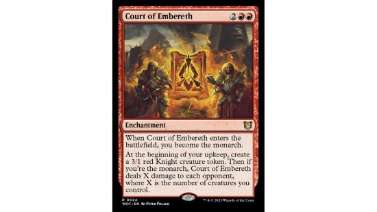 The MTG card Court of Embereth