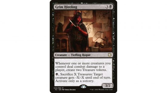MTG card Grim Hireling