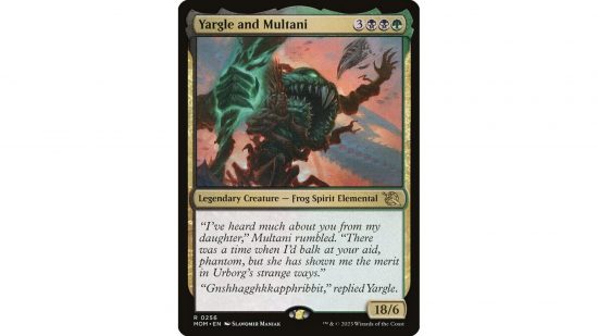 The MTG card Yargle and Multani